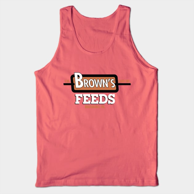 Brown's Feeds Birdsboro, PA Tank Top by dopelope